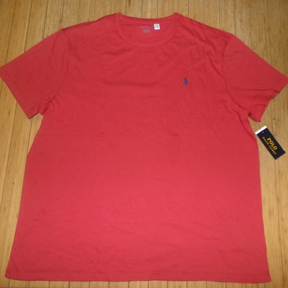 Polo Ralph Lauren Men's S/S XXL T-Shirt Nantucket Red Blue Pony